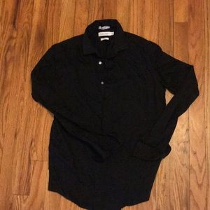 Boys Black Calvin Klein Dress shirt